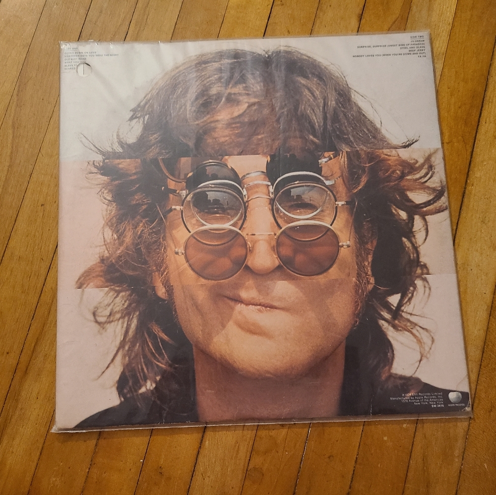 John Lennon Sealed EMI Records